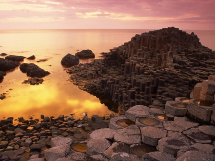 Giant s Causeway Tapete Irland Welt