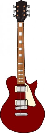 Gibson les paul guitarra clip art
