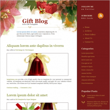 blog di regalo