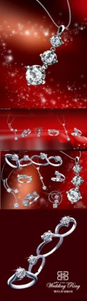 Gift Of Love Diamond Ring Jewelry Psd Layered Graph