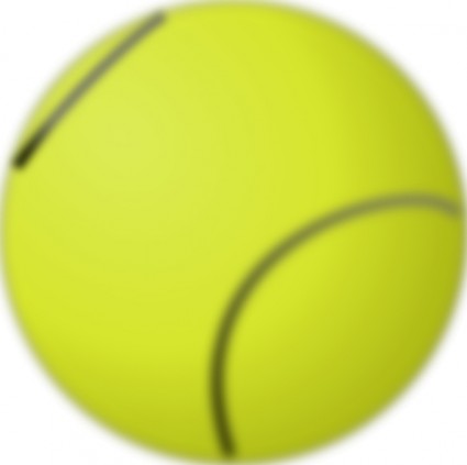 Gioppino-Tennis-Ball-ClipArt-Grafik