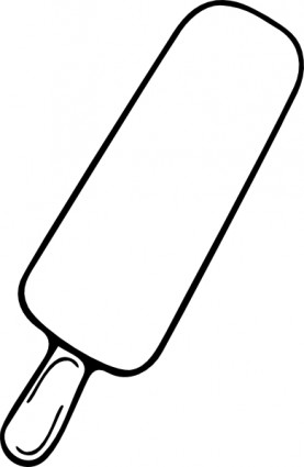 Glace bw clipart