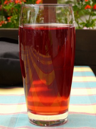 verre jus de fruits boisson