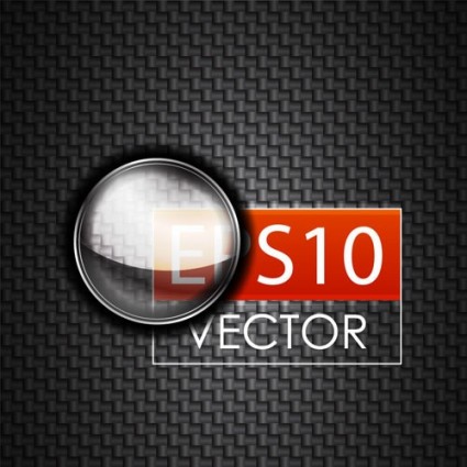 Glass Texture Stickers Vector