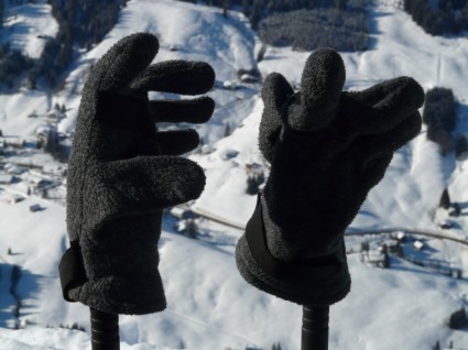 Rękawiczki zimowe ubrania
