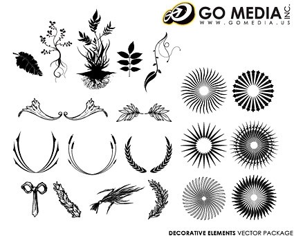 Go Media Produced Vector Continental Lace Pattern With Circular