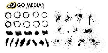 Go Media produziert Vektor Ink Tinte Serie