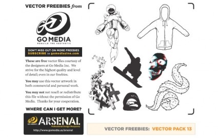 media Go s vector pack