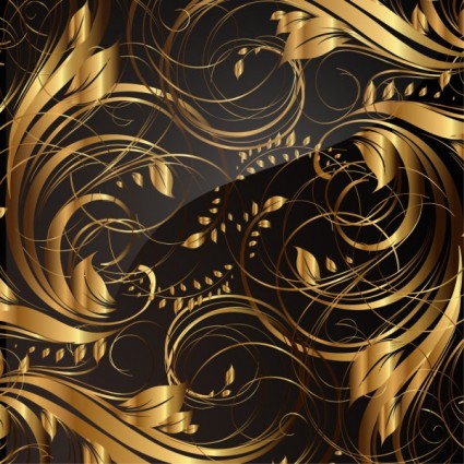 vector de patrones del patrón oro