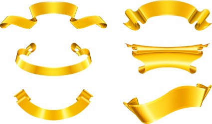 黄金の装飾的なパターン ベクトル