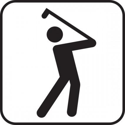 Lapangan Golf clip art