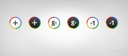 icônes de GooglePlus