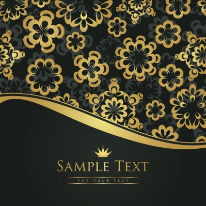 Gorgeous Europeanstyle Pattern Vector