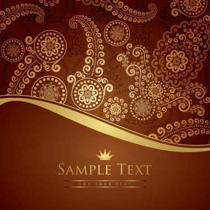 Gorgeous Europeanstyle Pattern Vector