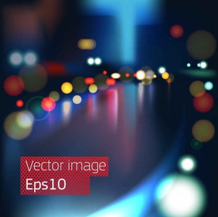 vector001 pemandangan cantik malam