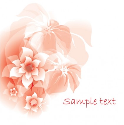 Gorgeous Red Pattern Background Vector