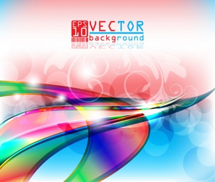 Gorgeous Threedimensional Background Vector