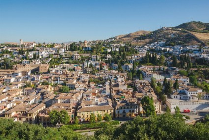 die Stadt Granada Spanien