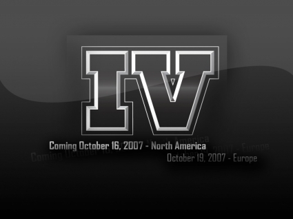 Grand Theft Auto Logo Wallpaper Gta Iv Games