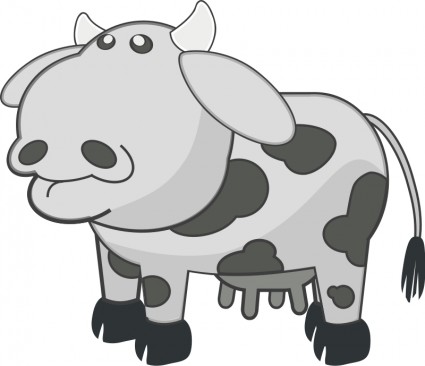 vaca gris por mairin
