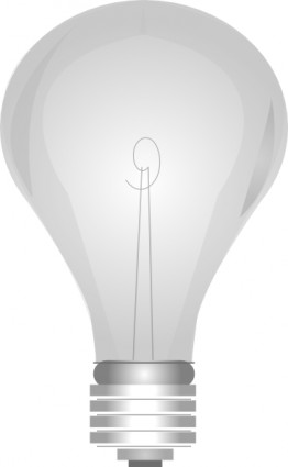 abu-abu light bulb clip art