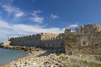 ギリシャの要塞の砦