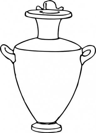 clipart de cerâmica ânfora grega