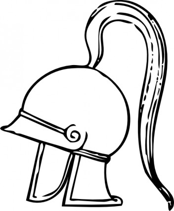 ClipArt greco casco