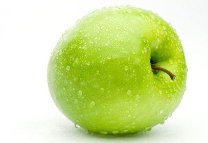 zielone jabłko obraz hd