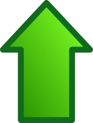 녹색 화살표 클립 아트 설정