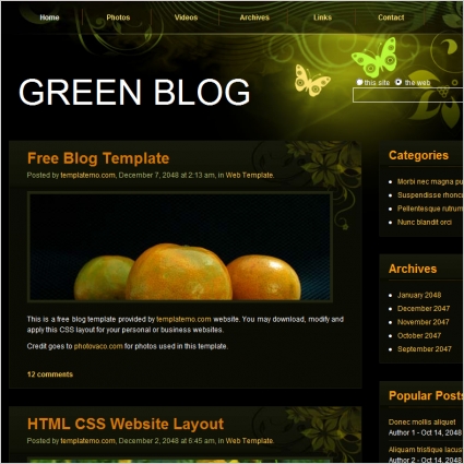 Зеленый блог