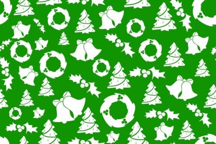 grüne Weihnachten-Hintergrund