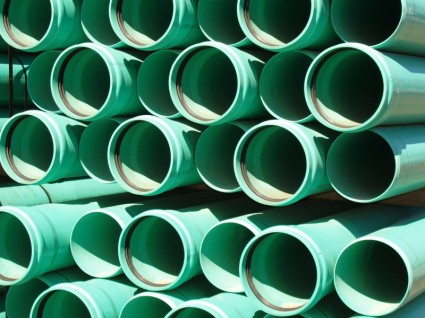 tubos de sargeta verde