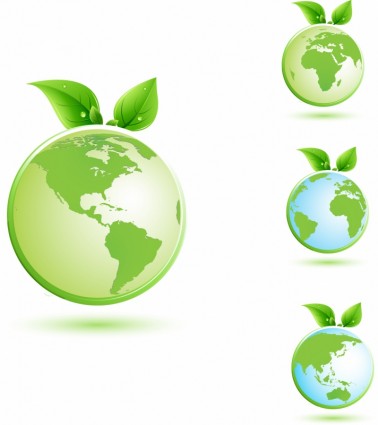 ilustrasi hijau bumi