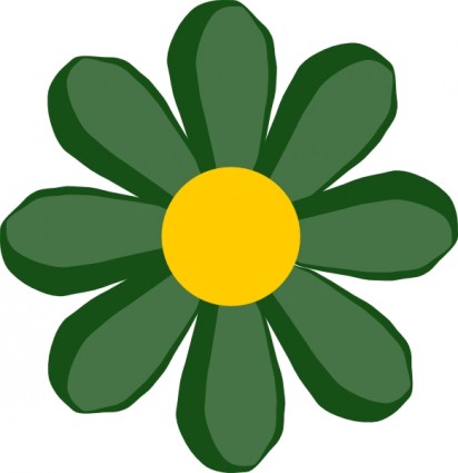 kwiat zielony clipart