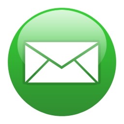 Зеленый глобус электронной почты