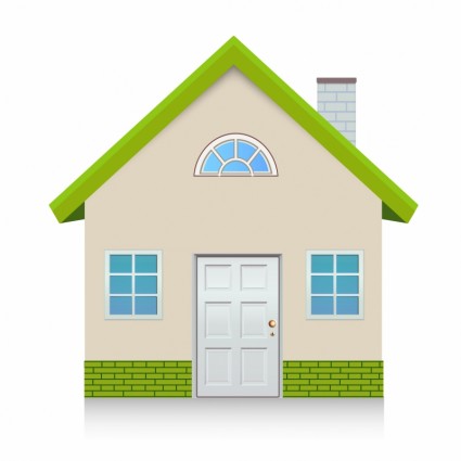 ícone de casa verde