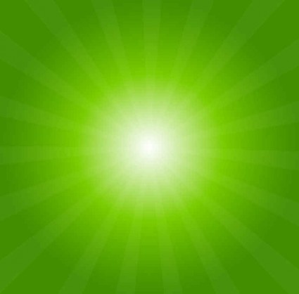 grünes Licht-Burst-abstrakt