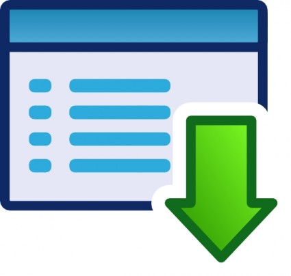 icona menu verde stabilite ClipArt