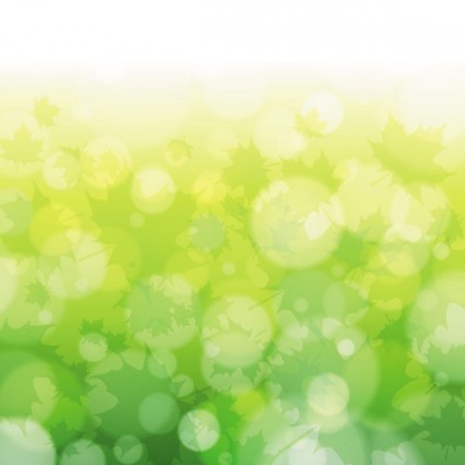 Green Natural Blur The Background Vector