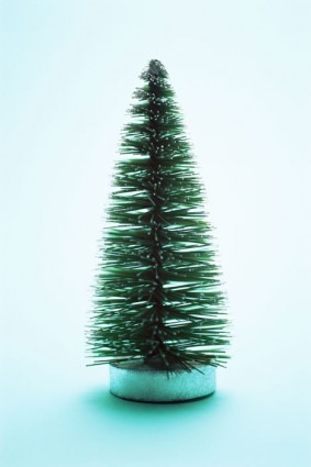 綠色簡單的聖誕樹