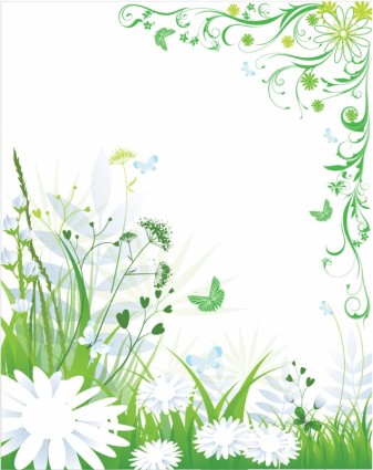 grüne Frühling und Sommer background