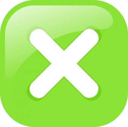 verde quadrado apresentar clipart de ícone
