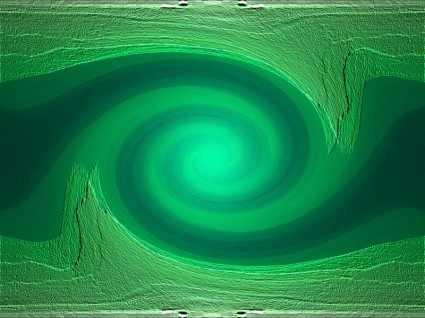 swirl hijau
