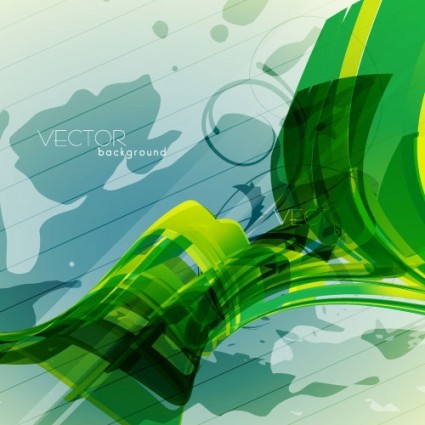 Green Textured Background Vector