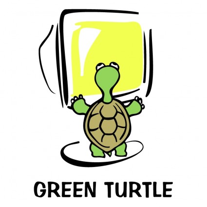 grüne Schildkröte