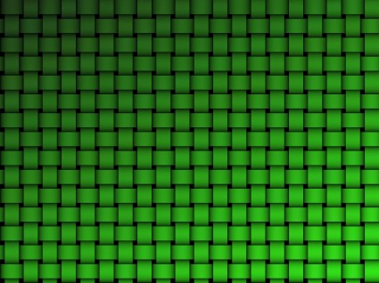 Green Weave Background
