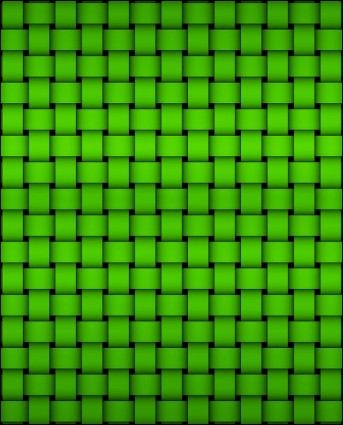 綠色編織圖案