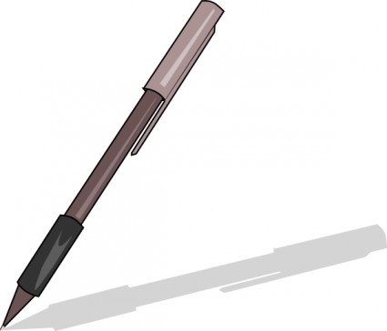 Grip pen clip-art