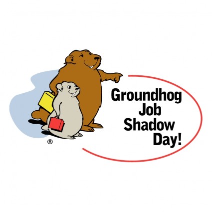 Groundhog day de travail ombre